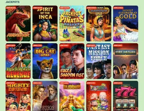 Mega Medusa Casino jackpots screenshot