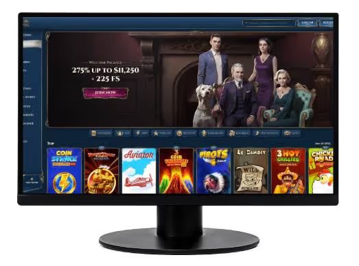 RichRoyal Casino screenshot desktop