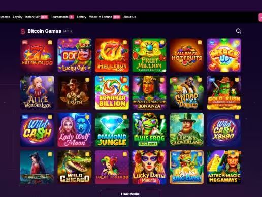 Run4Win Casino Bitcoin games screenshot