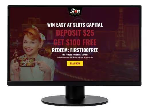 Slots Capital Casino desktop screenshot