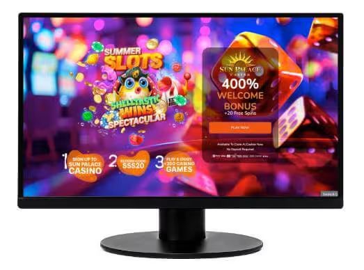 Sun Palace Casino desktop screenshot