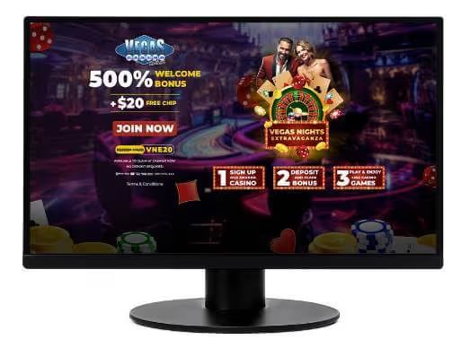 Vegas Casino Online screenshot desktop