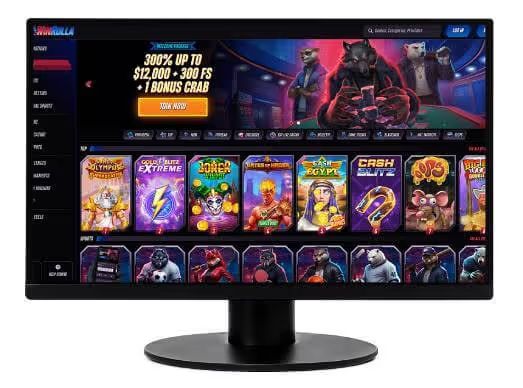 Winrolla Casino screenshot desktop