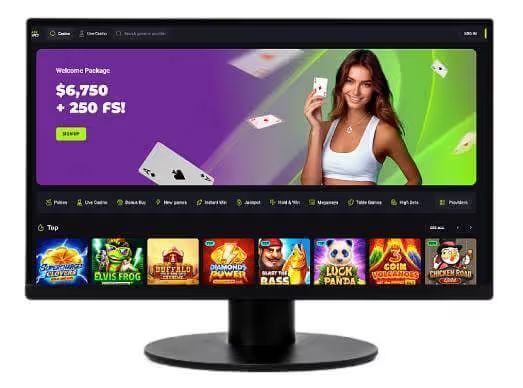 Mateslots Casino desktop screenshot