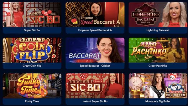 エルドアアイオーのライブカジノ