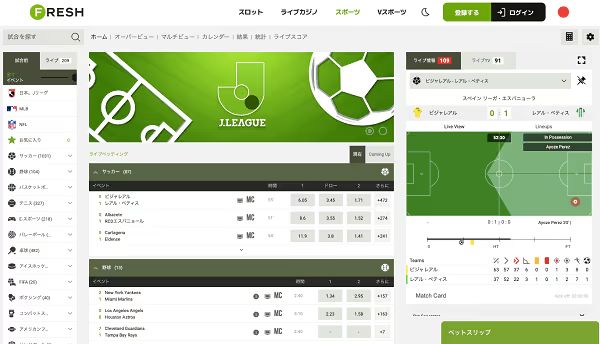 fresh casino sports 2