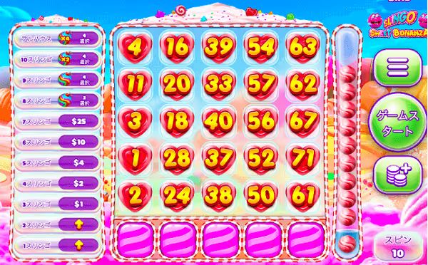 slingo sweet bonanza