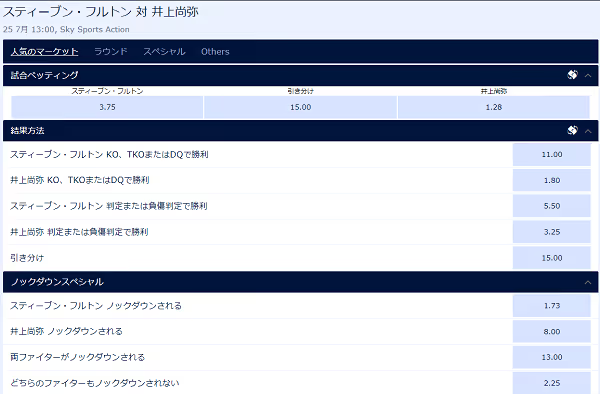 williamhill inoue