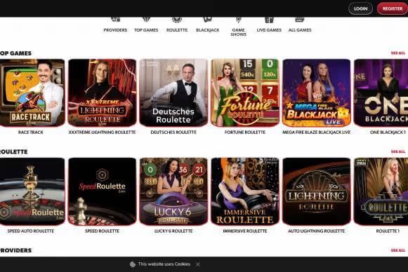 Bestia libe casino games screenshot