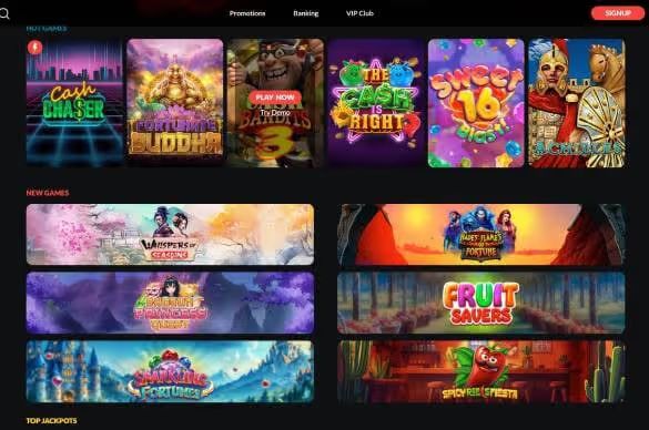 Casino Extreme casino games screenshot