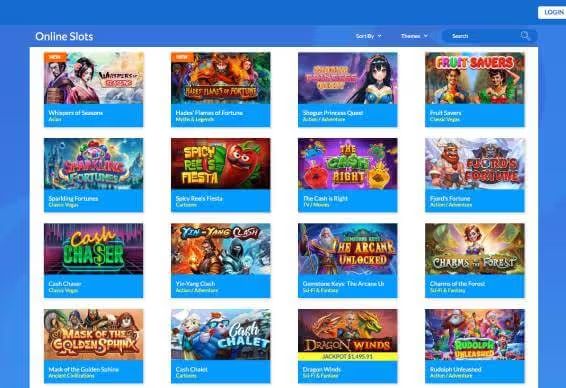 Crypto Loko Casino games screenshot