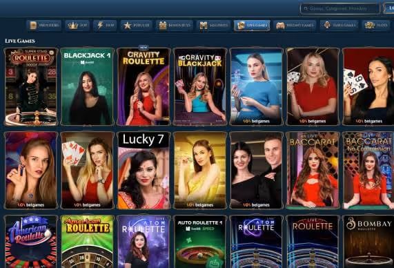 RichRoyal Casino live games screenshot