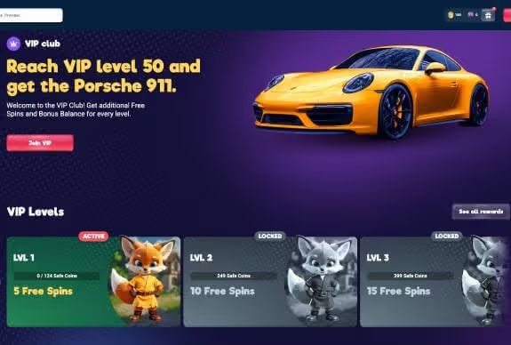 Safe Casino VIP screenshots