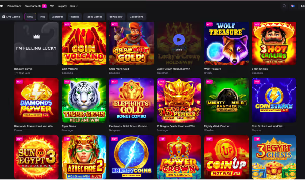 skycrown casino screenshot