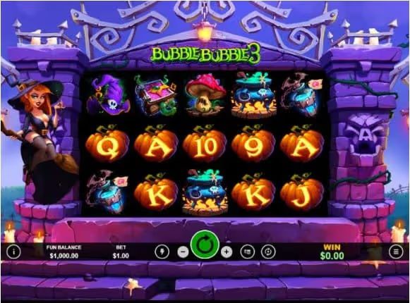 bubble bubble 3 pokie