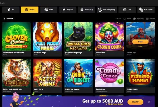 stay casino online pokies 1