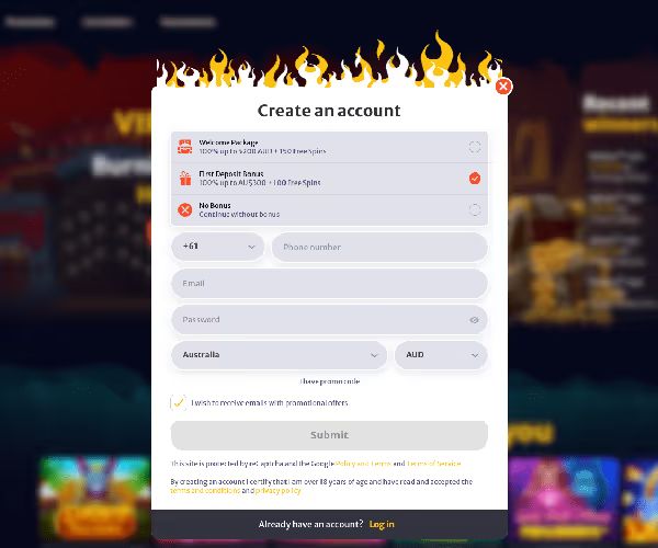 hell spin casino login australia