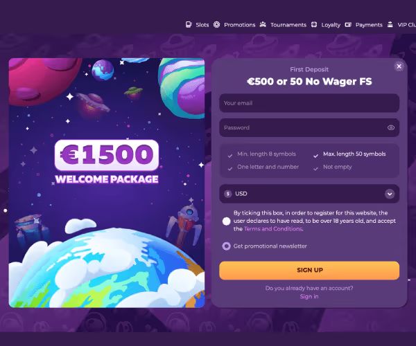 milkyway casino login