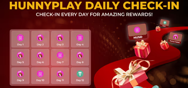 ハニープレイ　デイリーチェックイン