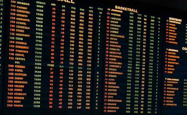 Photo of a nevada sportsbook trading screen.