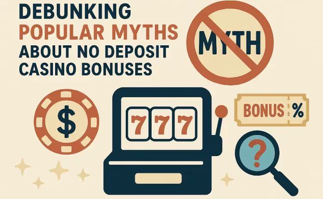 Casinoshub is debunking common myths about no deposit casino bonuses