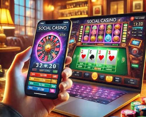 Social casinos for mobile and desktop gaming is a growing trend but they are not completely risk free