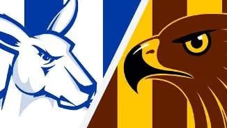 North Melbourne versus Hawthorne