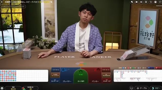 ノーコミッションスピードバカラ