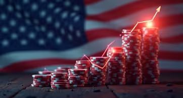 米国　オンラインカジノの税収