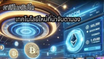 คาสิโนคลิปโตกับเทคโนโลยี