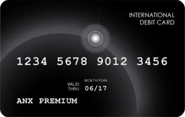 ANX Premium International Debit Card