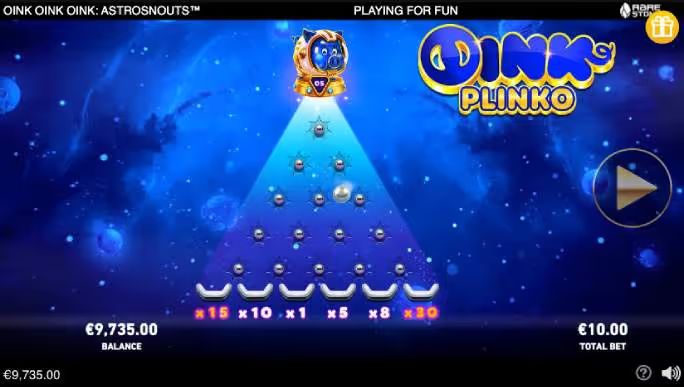 Oink Oink Oink Astrosnouts Slot Plink Bonus