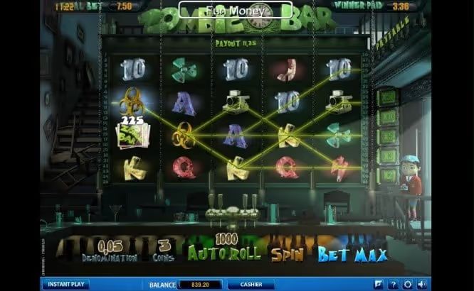 SkillonNet: Zombie Bar Slot game