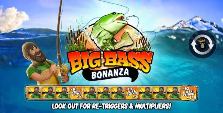 Big Bass Bonanza slot game screenshot
