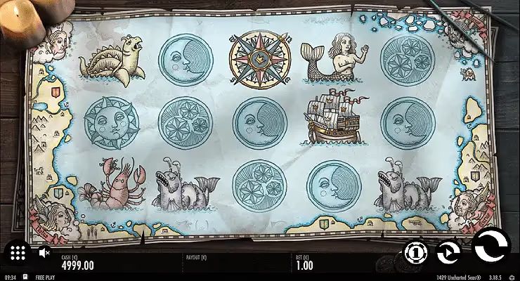 1429 Uncharted Seas Slot