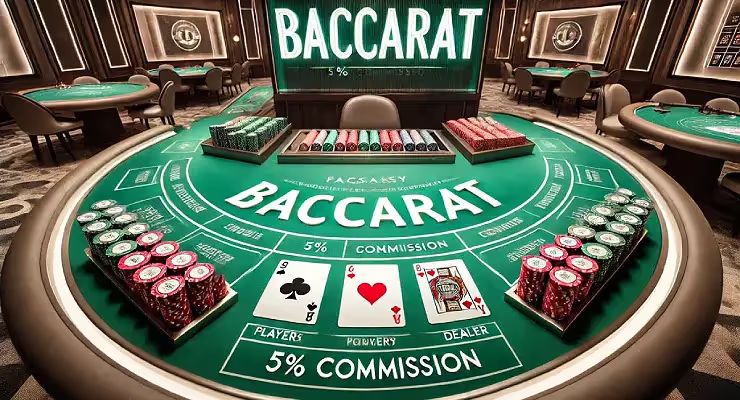 Commission baccarat