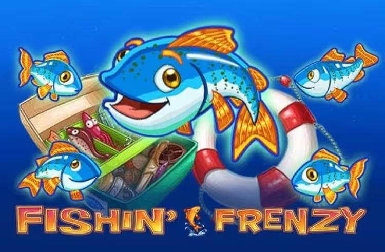 Fishing Frenzy slot game screenshot