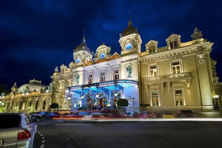 Casino de Monte Carlo in Monaco, one of the most iconic historic casinos in the world known for luxury and prestige