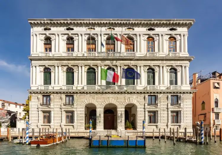Casinò di Venezia on the Grand Canal in Venice, linked to the origins of the oldest casinos in the world