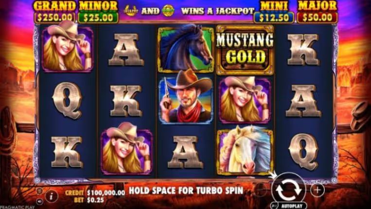 Mustang Gold Slot BG Screenshot