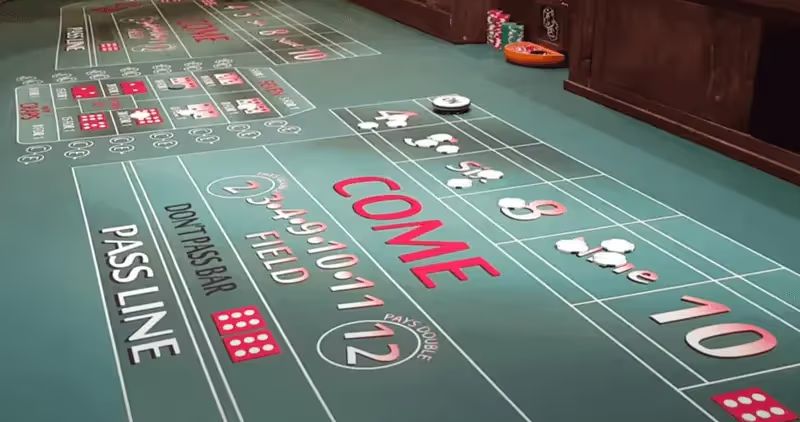 クラップス　カジノゲーム