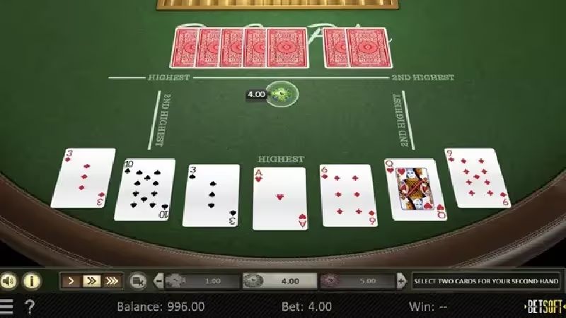 パイゴウポーカー　カジノゲーム