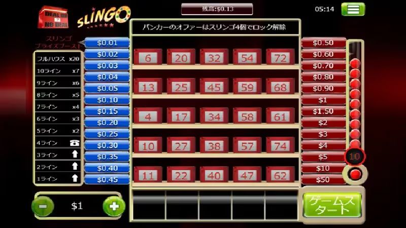 スリンゴ　カジノゲーム