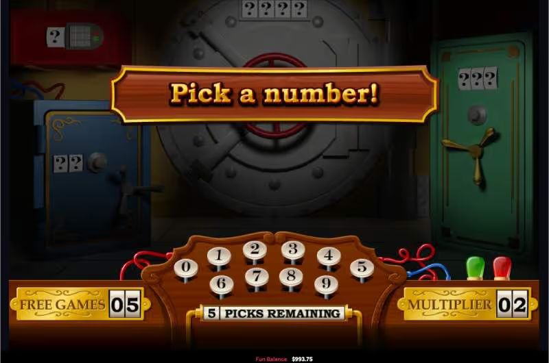 Cash Bandits Bonus Feature