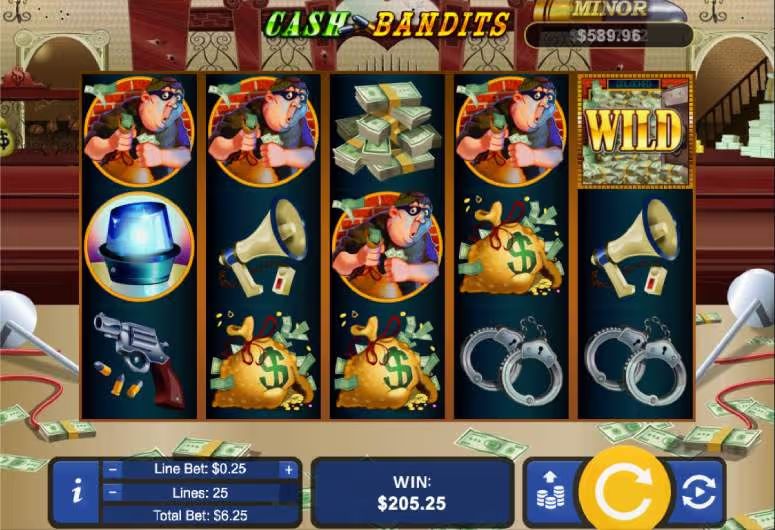 Cash Bandits Slot Big Win