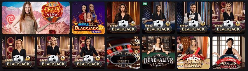 ベットソファのライブカジノ