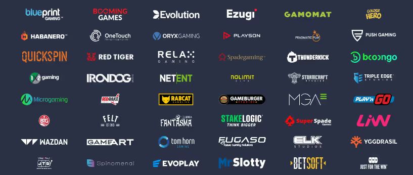 カジノデイズのゲームプロバイダー