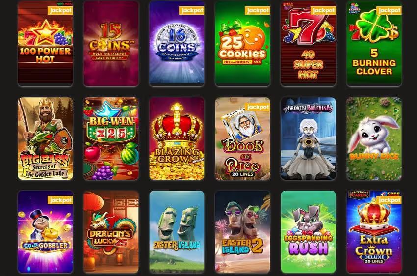art casino online slots