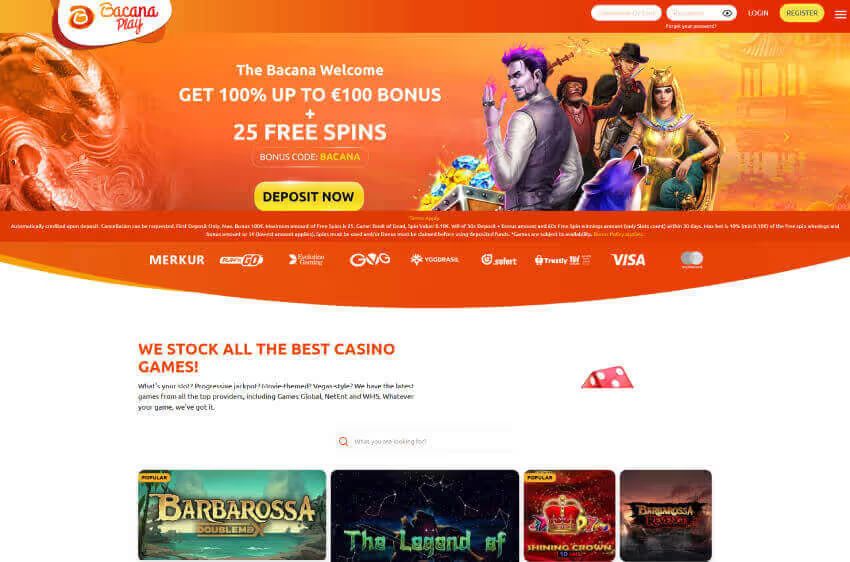 bacana play casino welcome bonus
