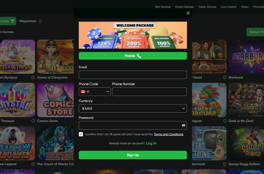 bet555 casino new player login